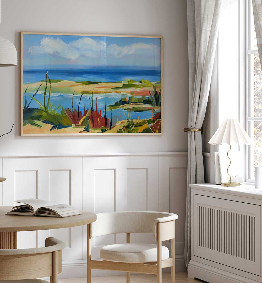 COASTAL SERENITY , BEACH PAINTINGS