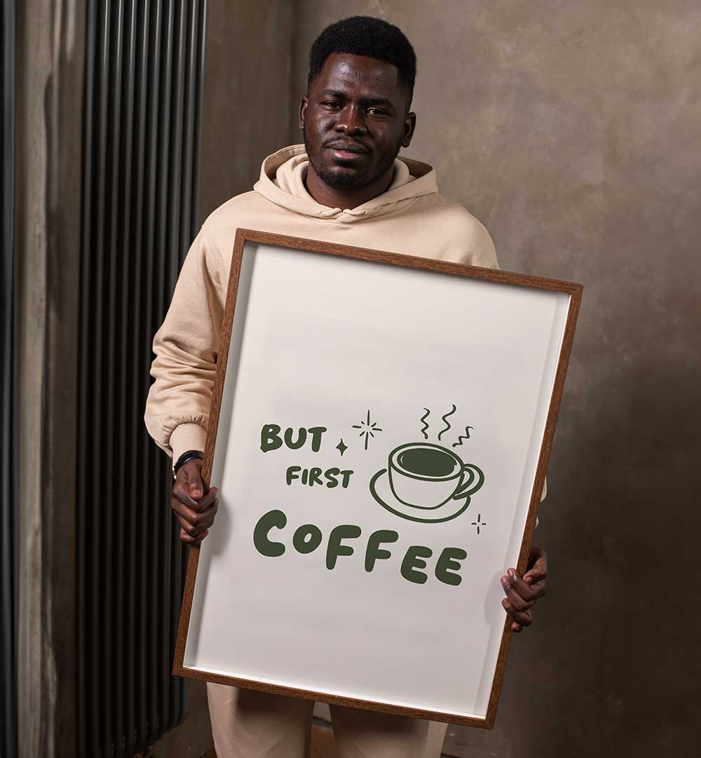 BUT FIRST COFFEE , BAR & CAFE ART