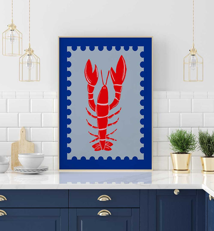 RED LOBSTER WALL , BEACH PAINTINGS