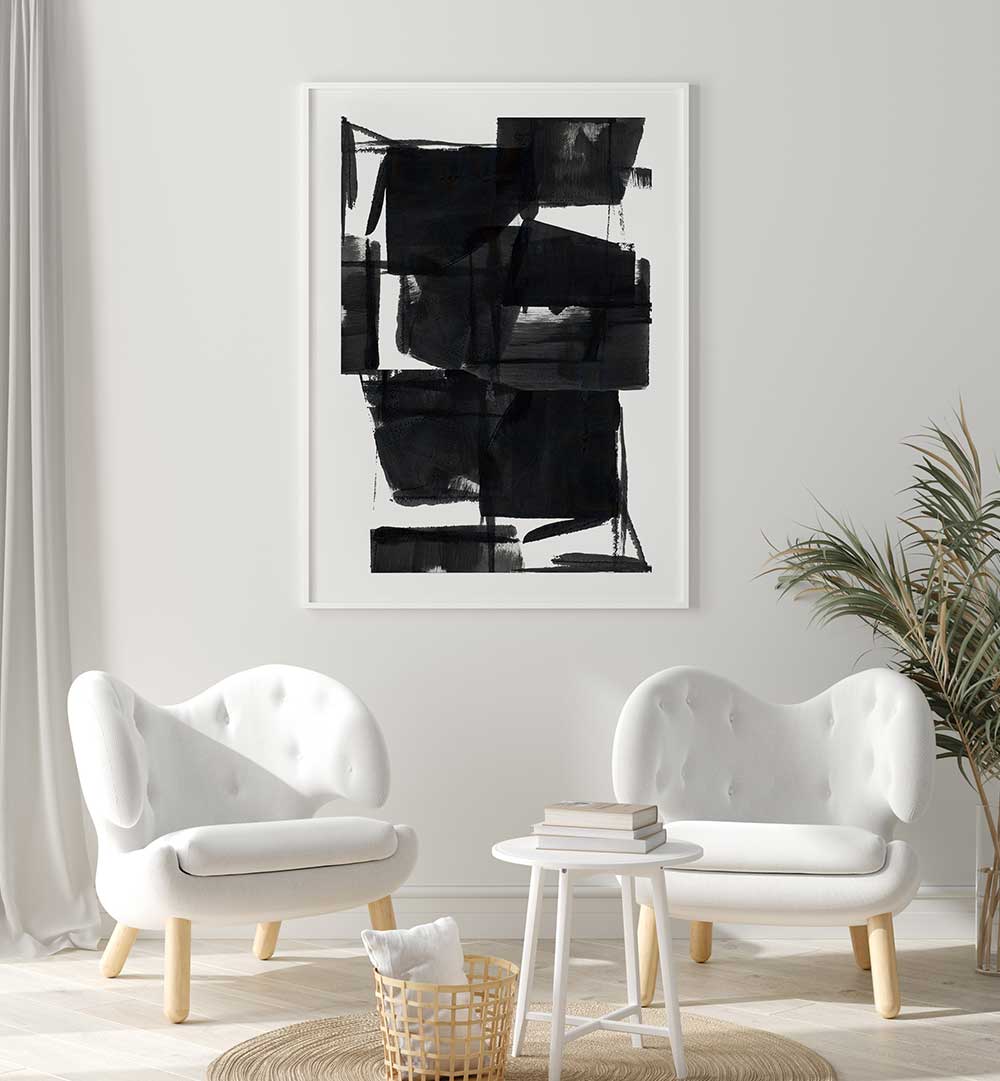 Elevate your decor with ABSTRACT COMPOSITION VIII, stunning abstract paintings that transform any space beautifully.