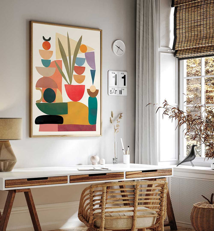 GEOMETRIC HARMONY III , GEOMETRIC ART PRINTS