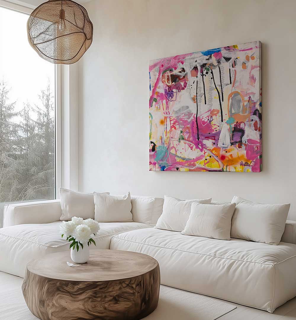 FIRST LOVE , ABSTRACT PAINTINGS