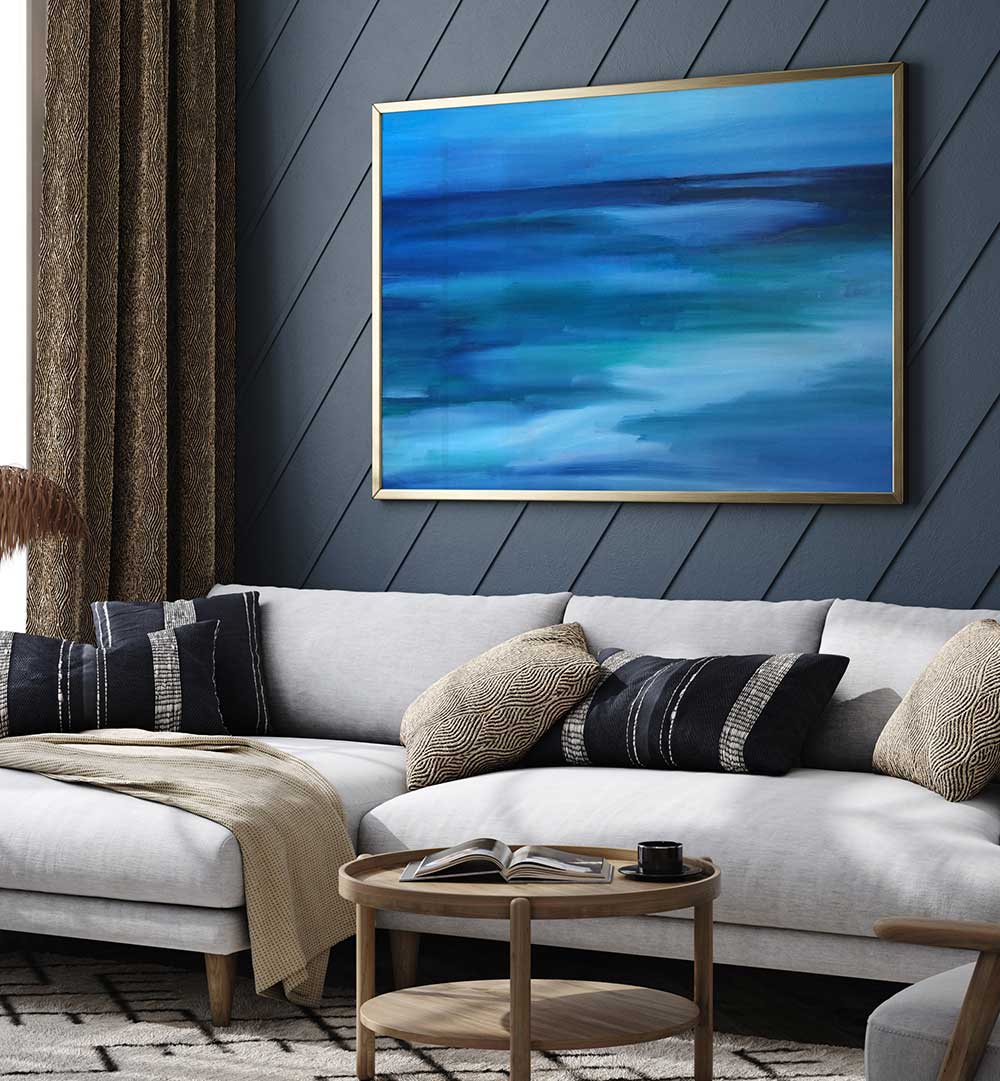 BLUE OCEAN , ABSTRACT PAINTINGS