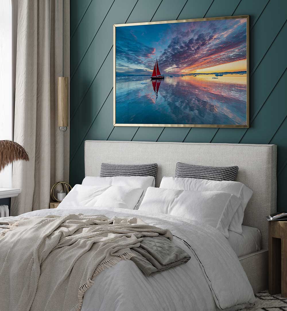 GREENLAND FIRE SKY, PHOTOGRAPHY PRINTS