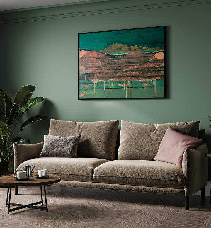 MYSTIC HORIZON , ABSTRACT PAINTINGS