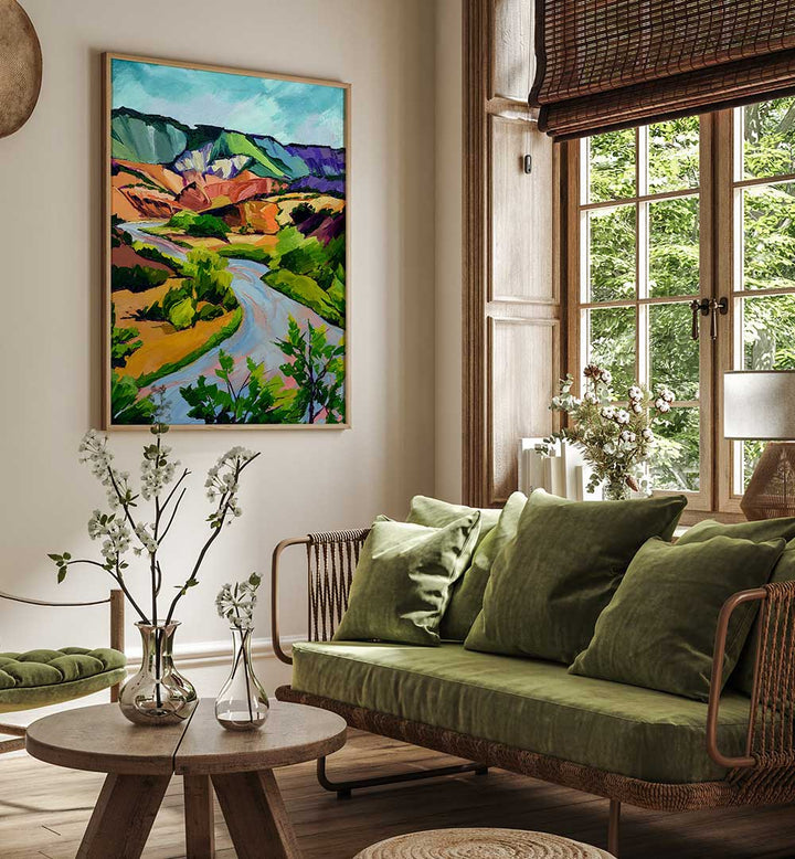 NEW MEXICO , LANDSCAPE PAINTINGS