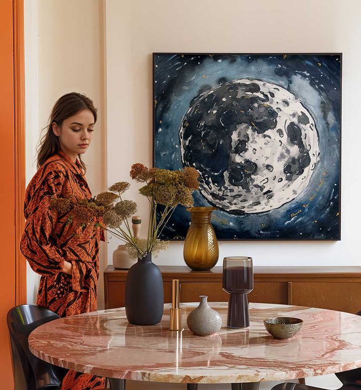 ABOVE THE STARS I MET YOU , KIDS ROOM PAINTINGS