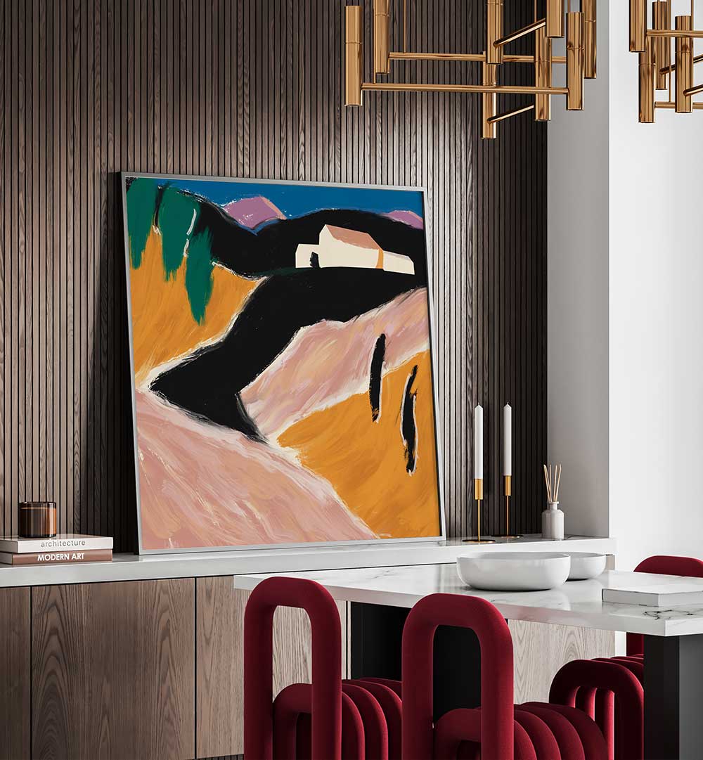 ABSTRACT LANDSCAPE IV , ABSTRACT PAINTINGS