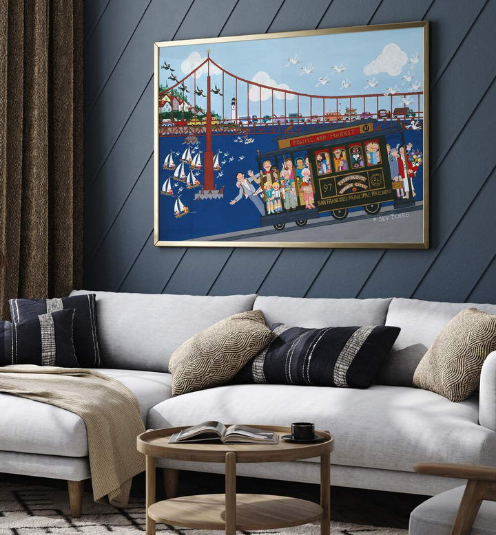 EVERYBODY'S FAVORITE CITY , KIDS ROOM PAINTINGS