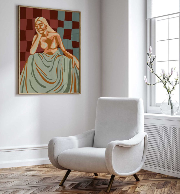Elegant wall art from the CHRISTINA II, PORTRAITS collection, showcasing human emotion and artistic beauty.