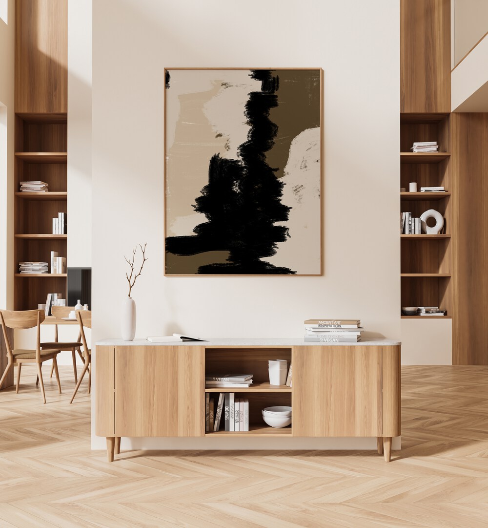 Stylish NEUTRAL ART, ABSTRACT PAINTINGS from Miuus Studio enhance your living space with modern elegance.