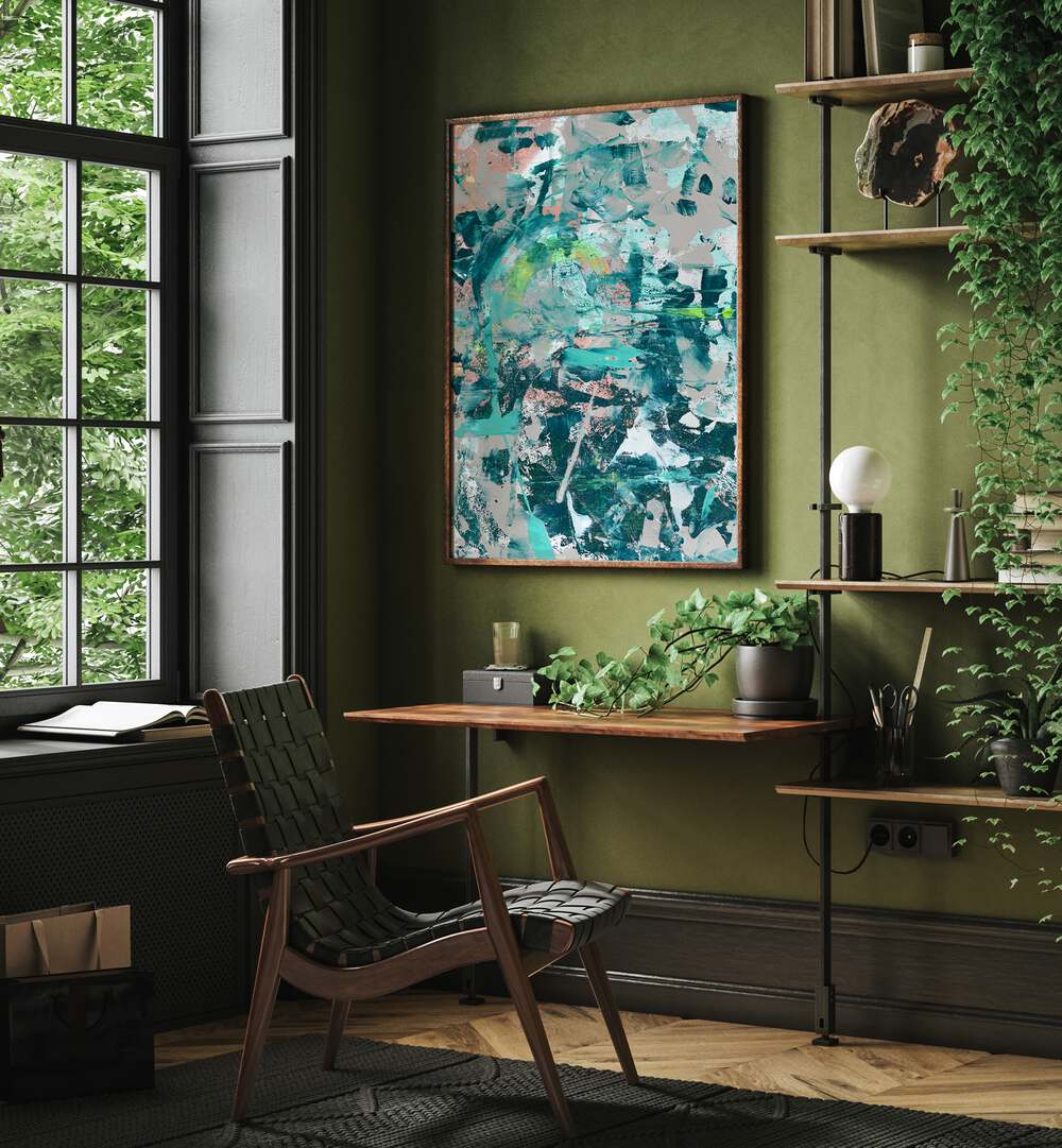 Stunning TO CONFRONT DELIGHT, ABSTRACT PAINTINGS enhance any space with creativity and inspiration in a beautiful setting.