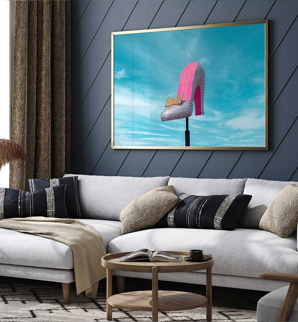 SILVER SLIPPER , PHOTOGRAPHY PRINTS