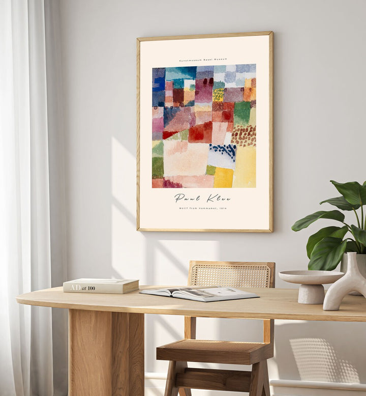 MOTIF FROM HAMMAMET - 1914 I ,  VINTAGE PAINTINGS