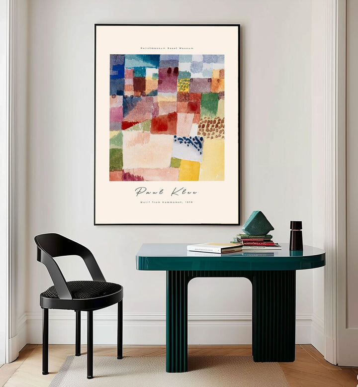 MOTIF FROM HAMMAMET - 1914 I ,  VINTAGE PAINTINGS