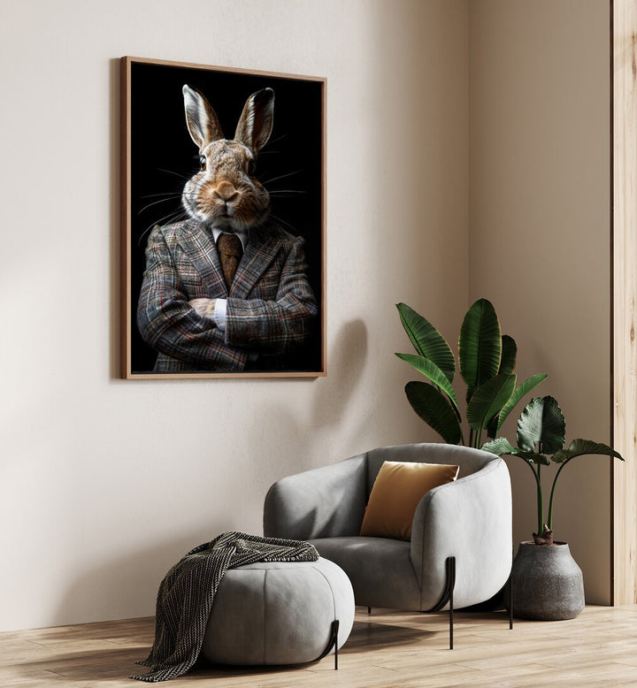 WILD SUITS - HARE , ANIMAL PAINTINGS
