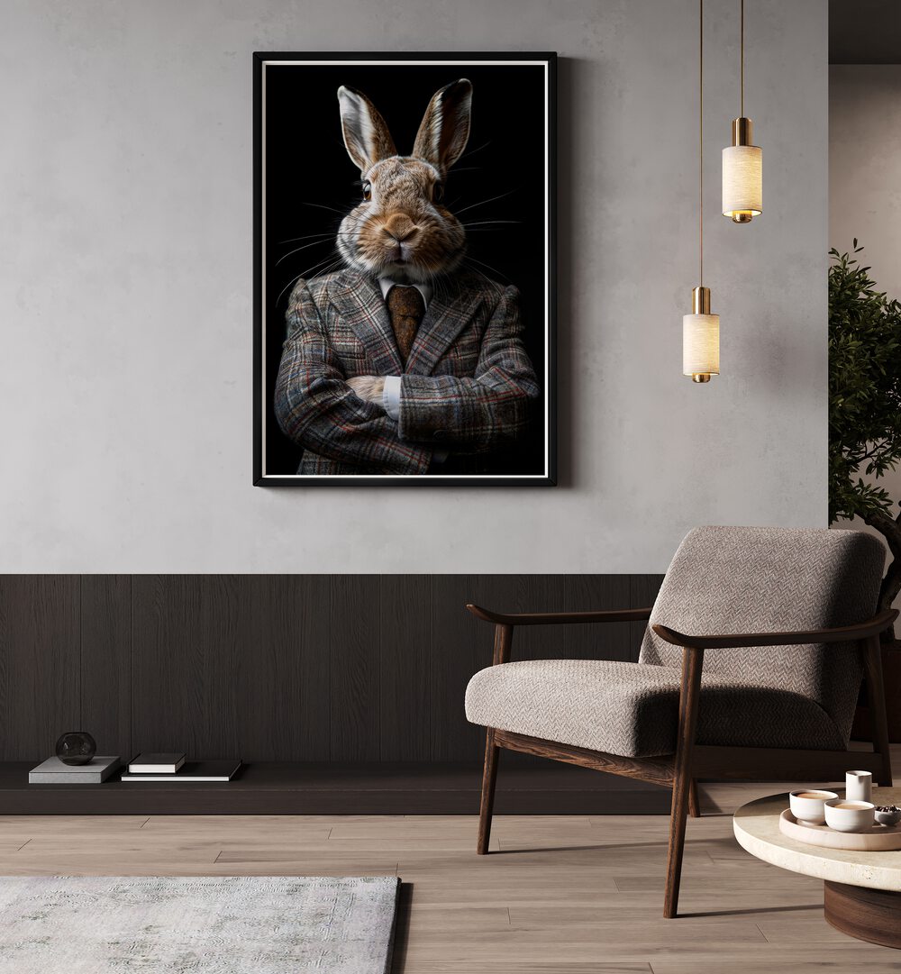 WILD SUITS - HARE , ANIMAL PAINTINGS
