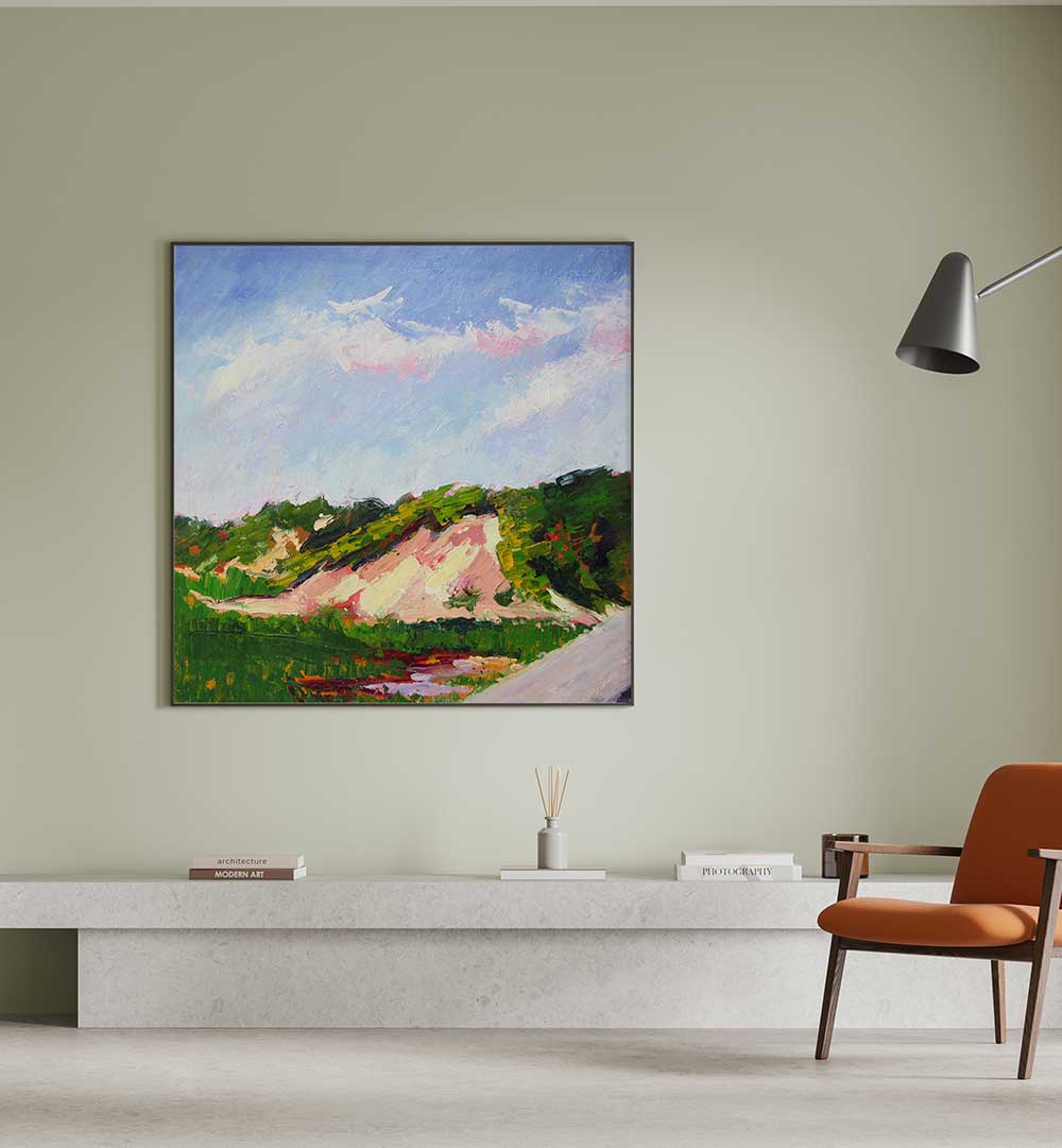 LANDS END DUNE , LANDSCAPE PAINTINGS