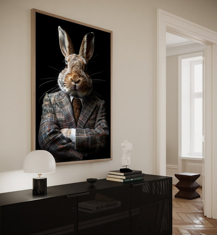 WILD SUITS - HARE , ANIMAL PAINTINGS