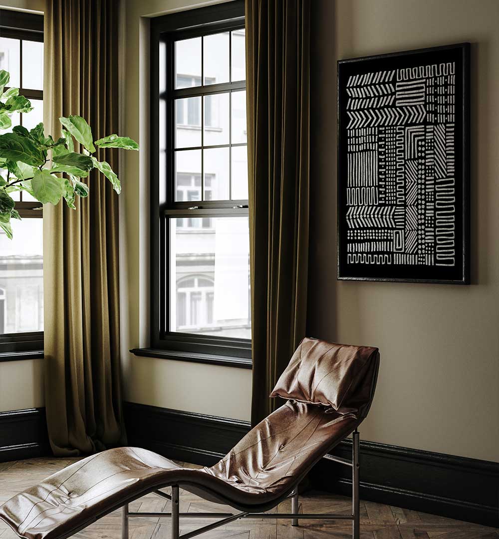 TRIBAL II , PATTERN ART PRINTS