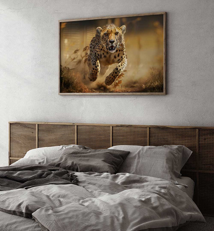 HUNTING CHEETHA  , PHOTOGRAPHY PRINTS