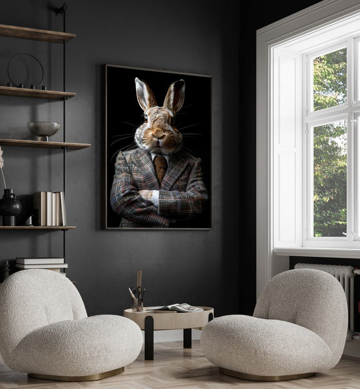 WILD SUITS - HARE , ANIMAL PAINTINGS