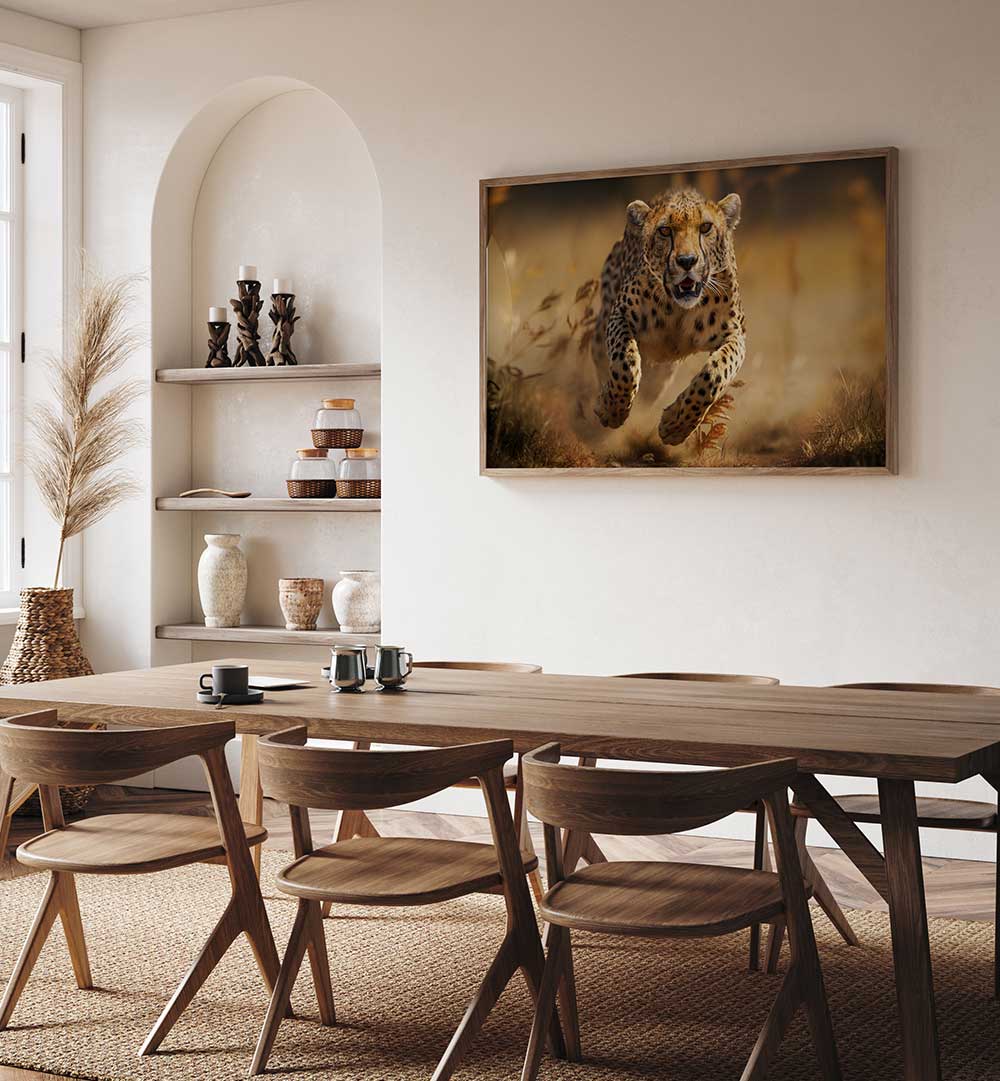 HUNTING CHEETHA  , PHOTOGRAPHY PRINTS