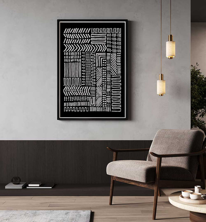 TRIBAL II , PATTERN ART PRINTS