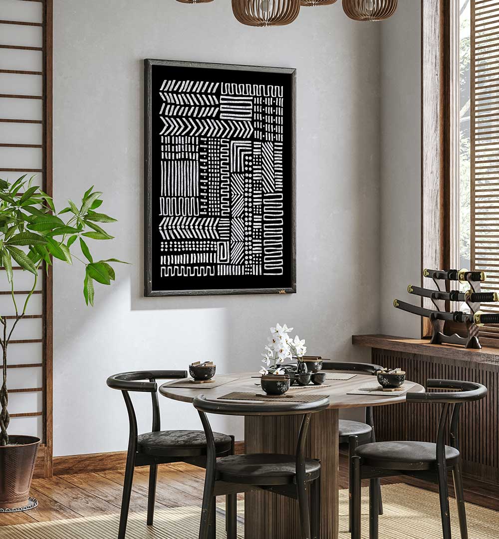 TRIBAL II , PATTERN ART PRINTS