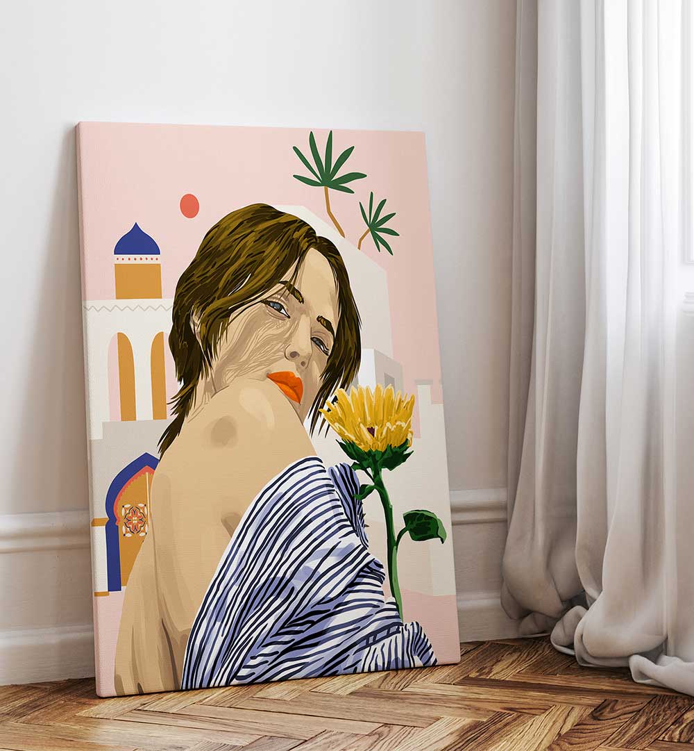 I TRAVEL, I BECOME , PORTRAITS & FIGURATIVE ILLUSTRATIONS