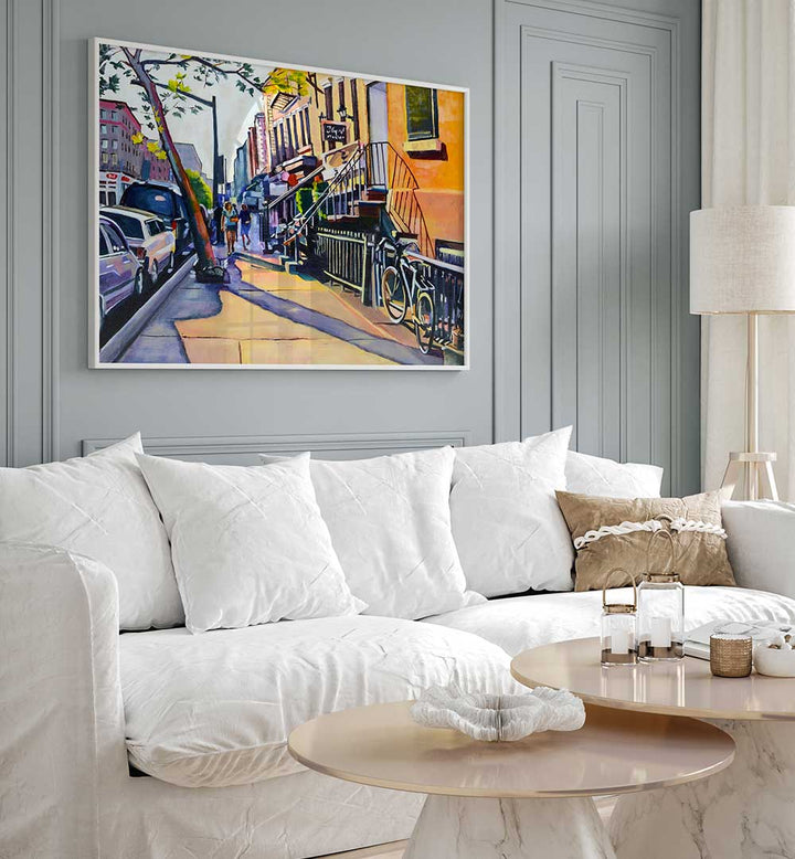 LOWER EASTSIDE , LANDSCAPE PAINTINGS