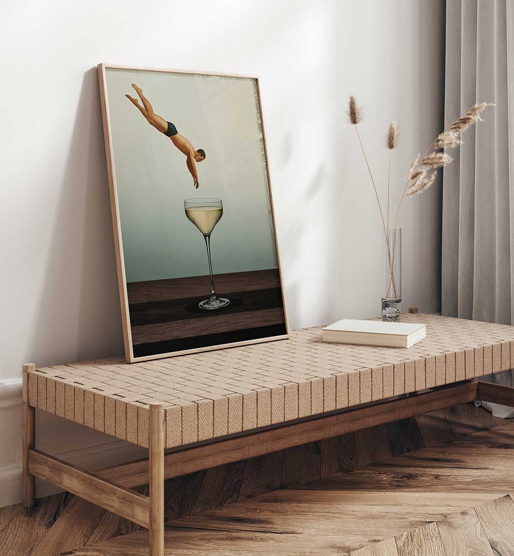 CHAMPAGNE DIVE , BAR & CAFE ART