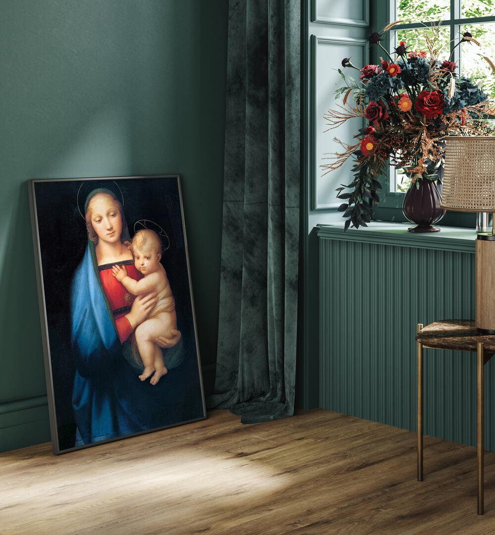 MADONNA DEL GRANDUCA (1505) , VINTAGE PAINTINGS