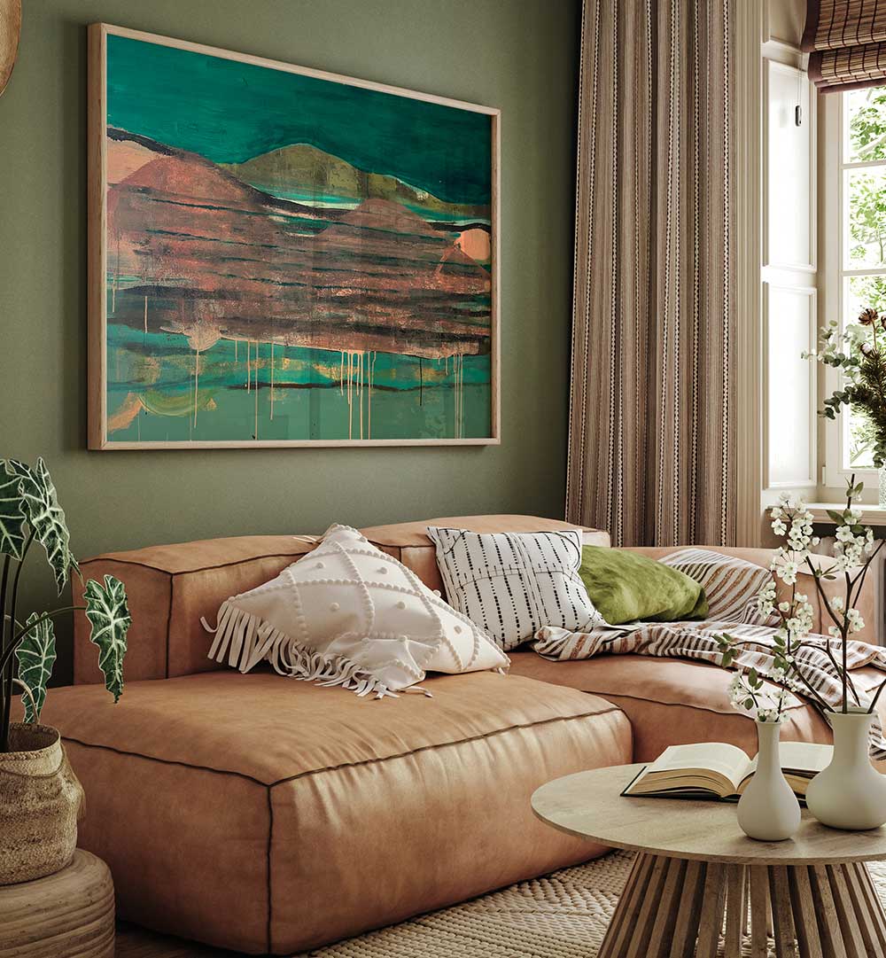 MYSTIC HORIZON , ABSTRACT PAINTINGS