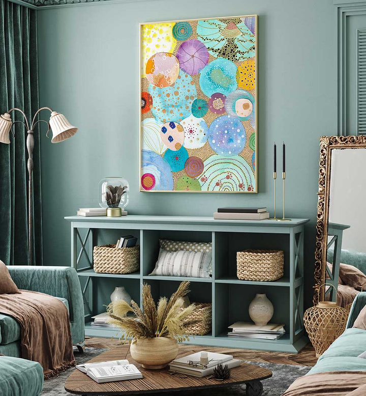 CHESHIRE CAT , ABSTRACT PAINTINGS