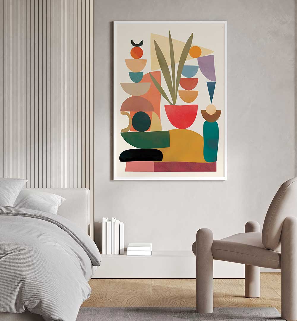 GEOMETRIC HARMONY III , GEOMETRIC ART PRINTS