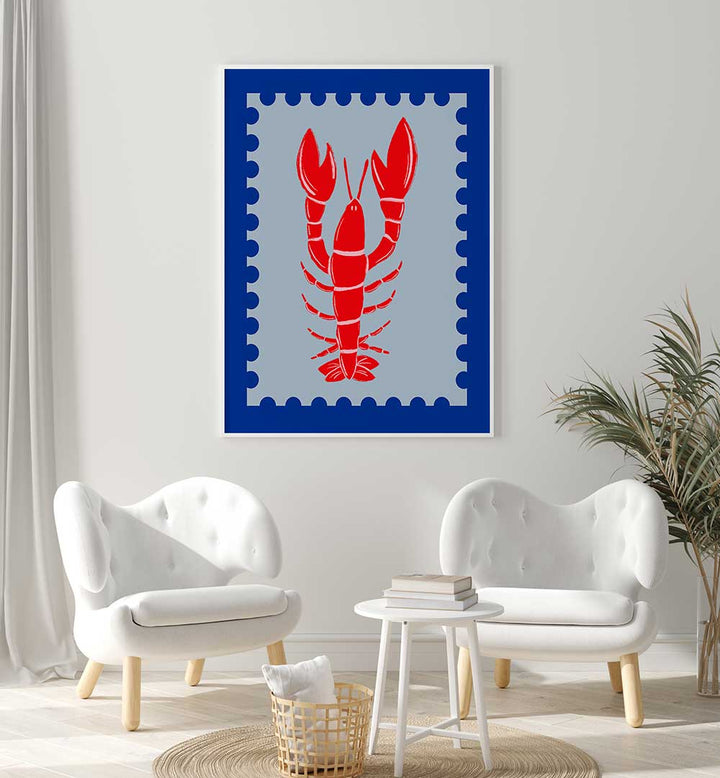 RED LOBSTER WALL , BEACH PAINTINGS