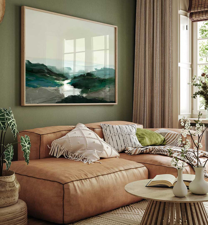 HIGHLAND VIEW , ABSTRACT PAINTINGS