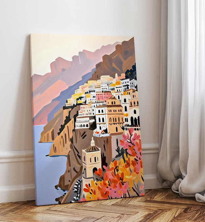 AMALFI COAST , LANDSCAPE PAINTINGS