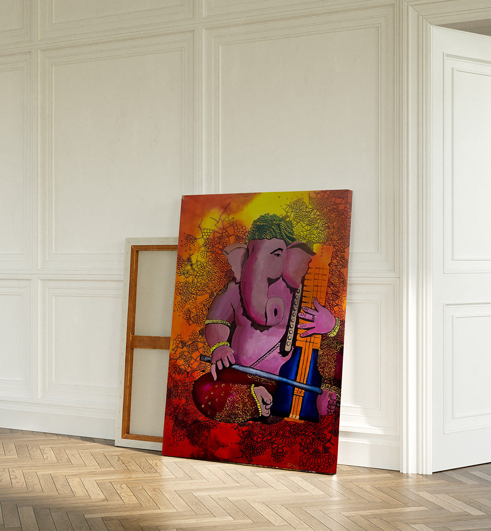 GANESHA SERIES III , HANDMADE ARTWORKS