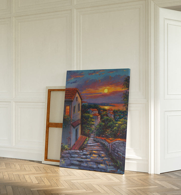 STEPS TOWARD THE TWILIGHT , HANDMADE ARTWORKS