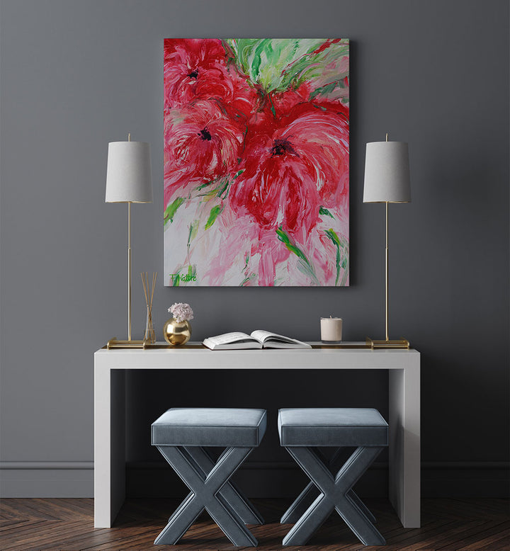 A GARDEN FULL OF LOVE , ABSTRACT PAINTINGS