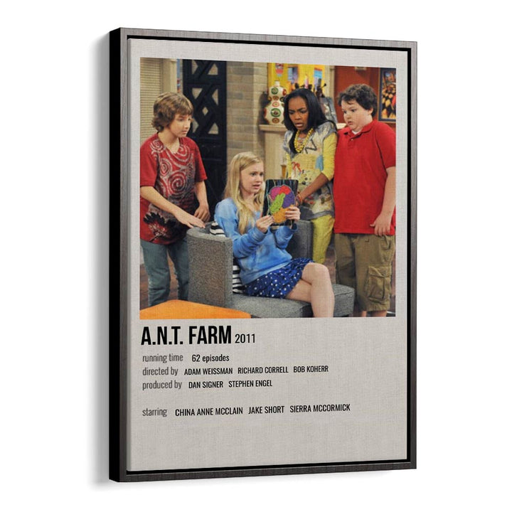 A N T Farm 2011 Movie Posters in Black Floater Frame