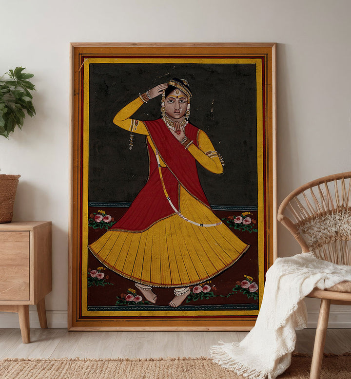 A NAUTCH DANCING GIRL