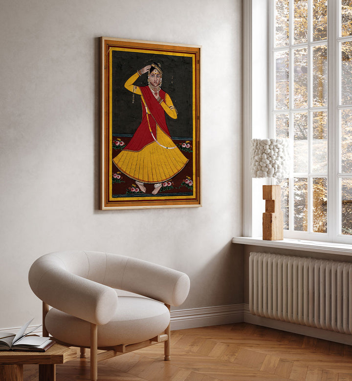 A NAUTCH DANCING GIRL