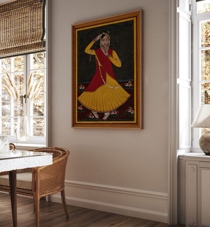 A NAUTCH DANCING GIRL