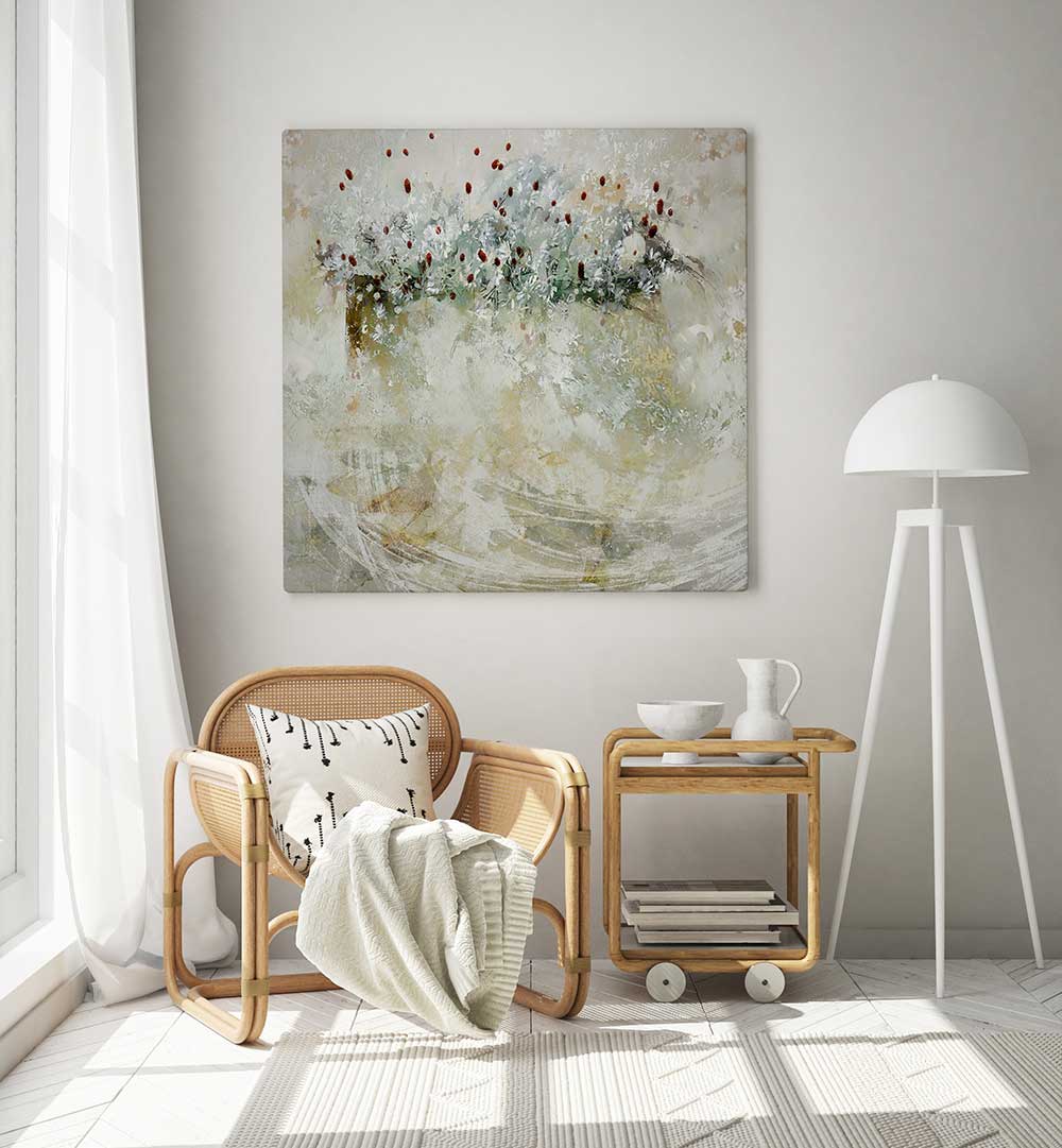 A NEW DAY , FLORAL FLOWER PAINTINGS