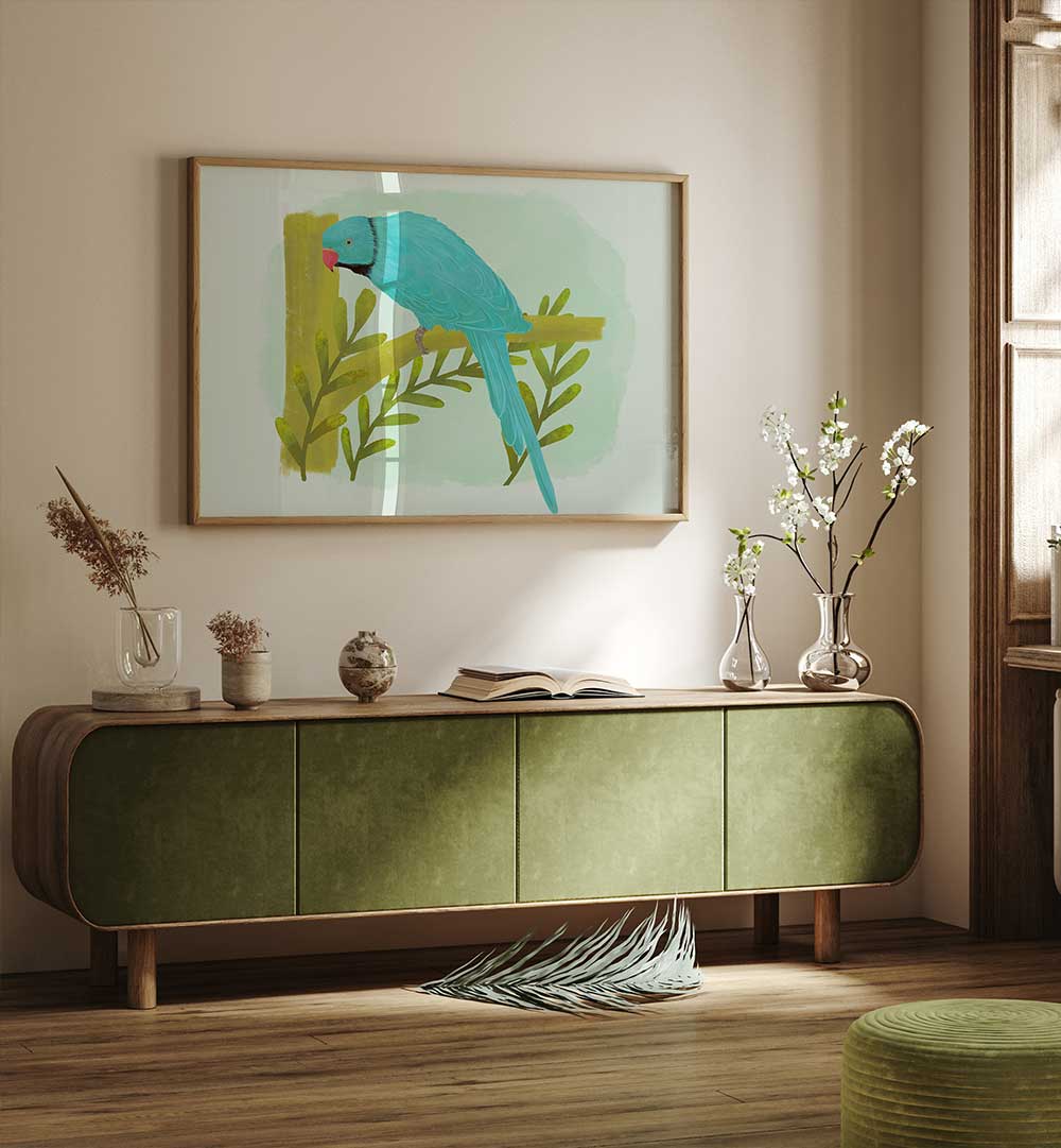 A PARROT , ANIMAL PAINTINGS