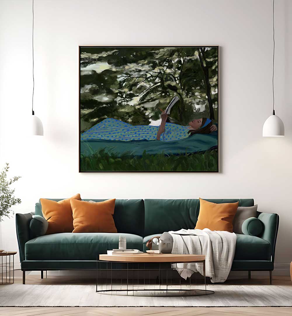 A SUMMER DAYDREAM , PORTRAITS & FIGURATIVE ILLUSTRATIONS