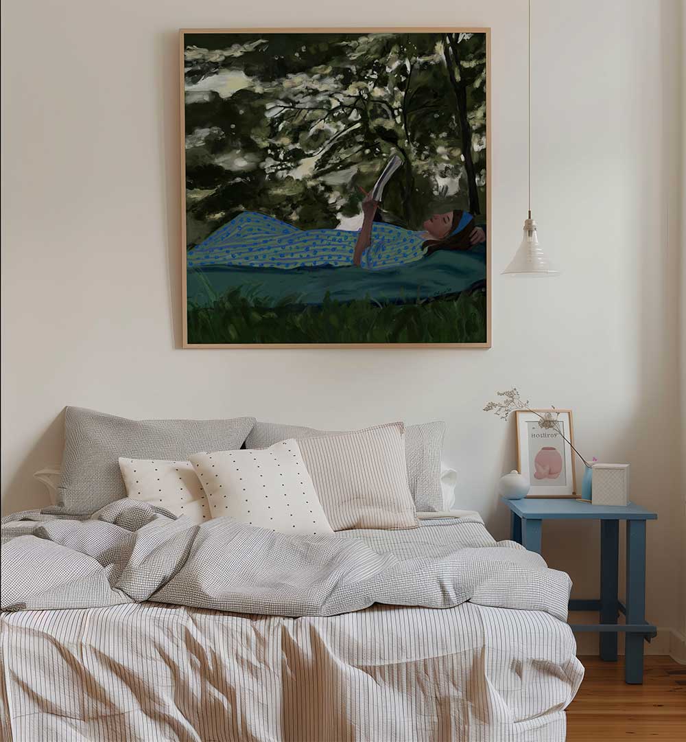 A SUMMER DAYDREAM , PORTRAITS & FIGURATIVE ILLUSTRATIONS